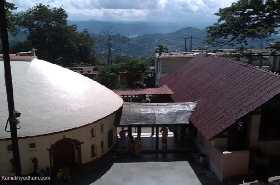 View of Hills from Kamakhya Temple