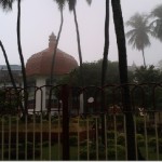 Rainy Morning with view of Museum at Kamakhya Temple