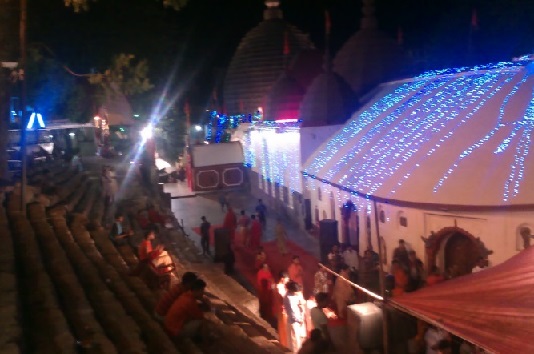 Images of Kamakhya Temple at Night