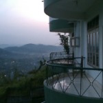 View of adjoining Hills from Prashanti Lodge Kamakhya Guwahati